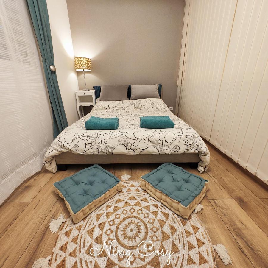 Superbe Cosy Duplex Appartement T3 Charpenne Tete D'Or Avec Parking Prive Gratuit Villeurbanne Esterno foto