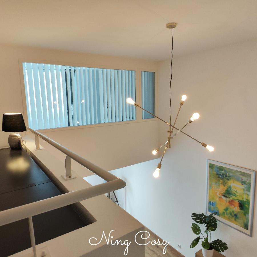 Superbe Cosy Duplex Appartement T3 Charpenne Tete D'Or Avec Parking Prive Gratuit Villeurbanne Esterno foto